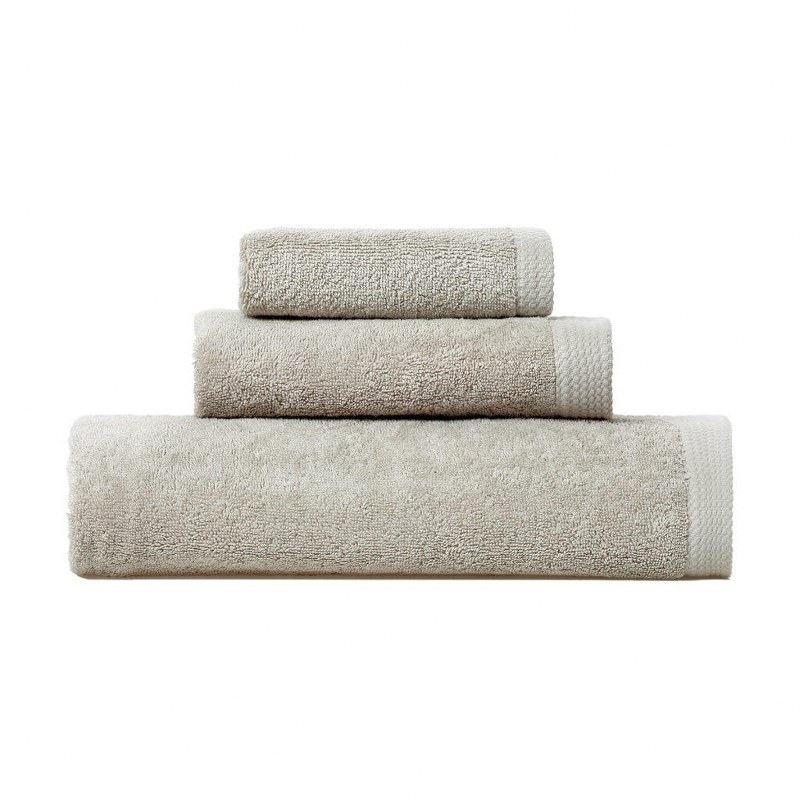 Πετσέτα Βαμβακερή Σώματος 90x150εκ. Pearl Grey Premium CRYSPO TRIO 02.104.05 (Ύφασμα: Βαμβάκι 100%, Μέγεθος: Σώματος) - CRYSPO TRIO - 02.104.05